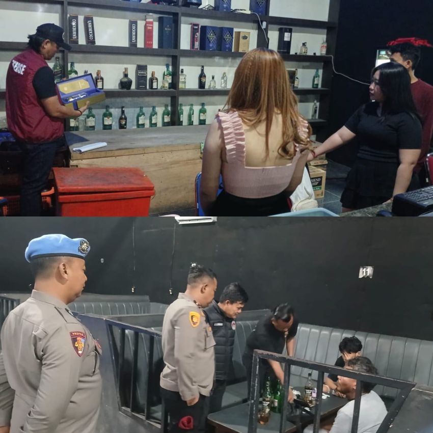 Polres Sergai Gelar Patroli Skala Besar dan Razia THM, Sasar Titik Rawan Kamtibmas