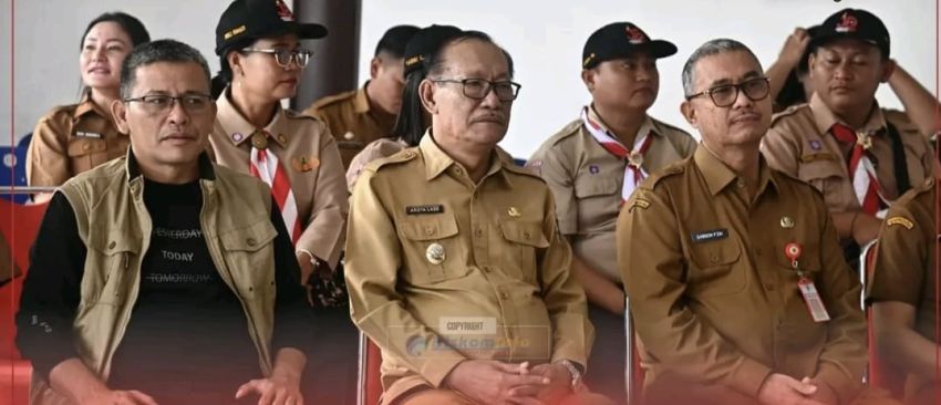 Sambut Kontingen Pramuka, Wabup Nias Sebut Generasi Muda Nias Siap Jadi Agen Perubahan