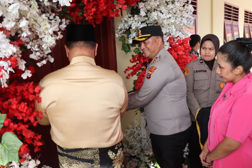 Resmikan Gedung Baru Polsek Lima Puluh, Kapolres Batubara: Jadikan Rumah Pelayanan Masyarakat