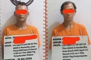 Satresnarkoba Polres Labuhanbatu Ringkus Dua Terduga Pengedar Sabu