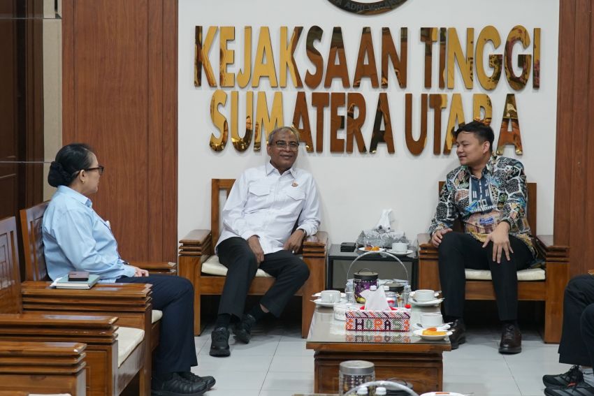 PTPN IV Kunjungi Kejati Sumut, Bahas Isu Penting Terkait Dukungan dan Sinergitas APH