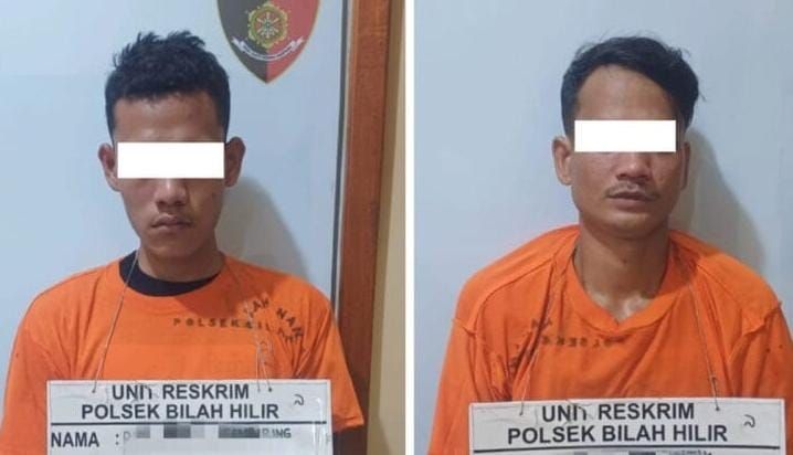 Dua Terduga Pengedar Narkoba di Pangkatan Dibekuk Polisi, Sabu 9 Paket dan Uang Rp525 Ribu Disita