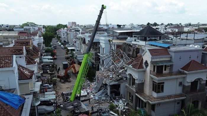Daftar 7 Korban Ledakan Rumah Mewah di Grand Polonia Medan
