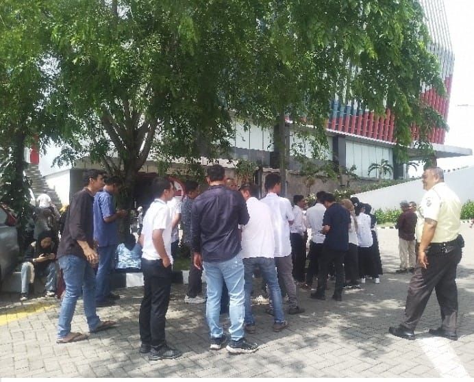 Gempa Gayo Lues Getarkan Gedung Bertingkat di Belawan, Karyawan Berhamburan ke Lapangan Parkir