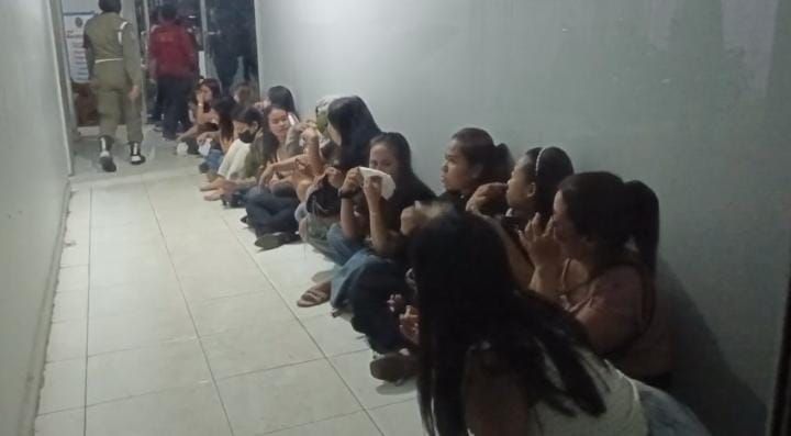 Tim Gabungan BNNK Binjai Gerebek THM Samudera Selatan, Puluhan Positif Narkoba Diamankan