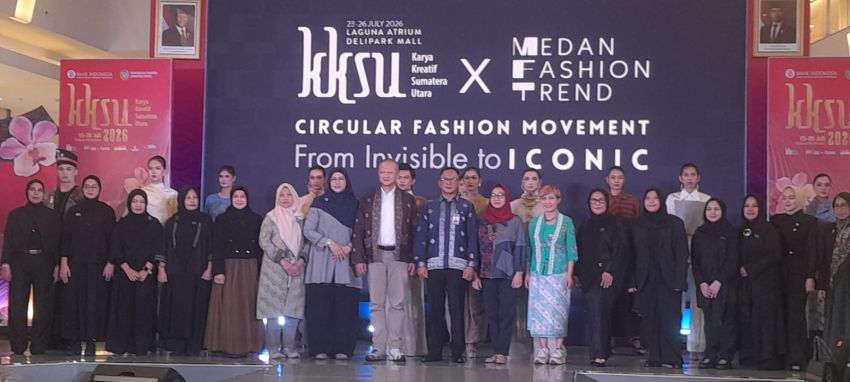 BI Sumut Angkat Potensi Ulos dan Tenun Melalui Medan Fashion Trend