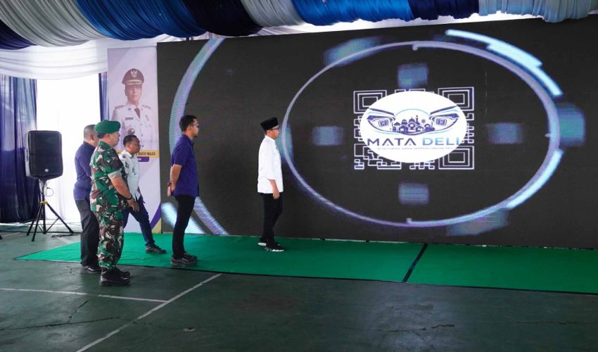 Program CCTV Mata Deli Jadi Percontohan di Kota Medan