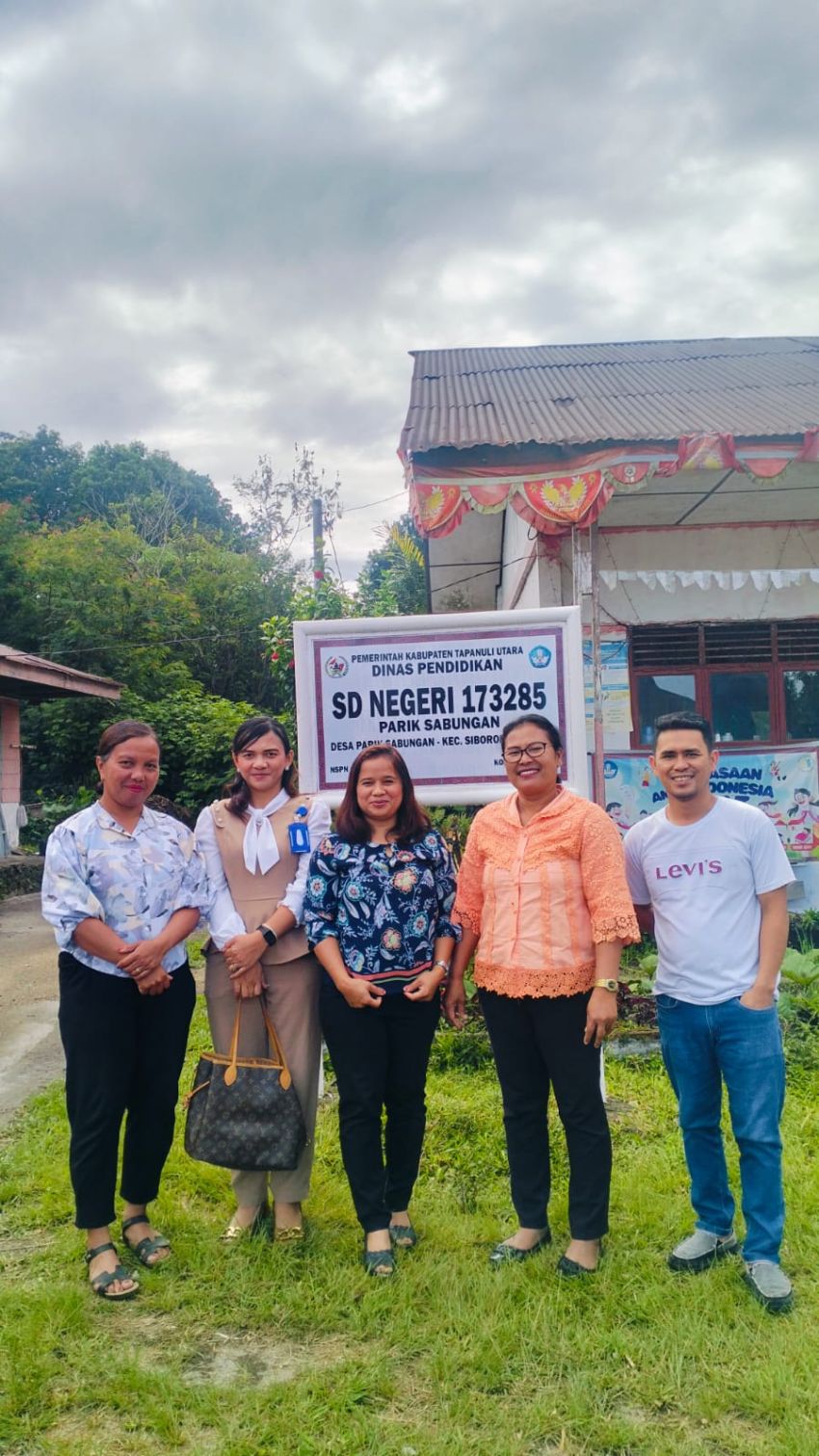 Tim Dewan Pendidikan Taput Lakukan Monitoring Pelaksanaan SPMB TA 2026/2027 di SD Negeri 173285 Pariksabungan