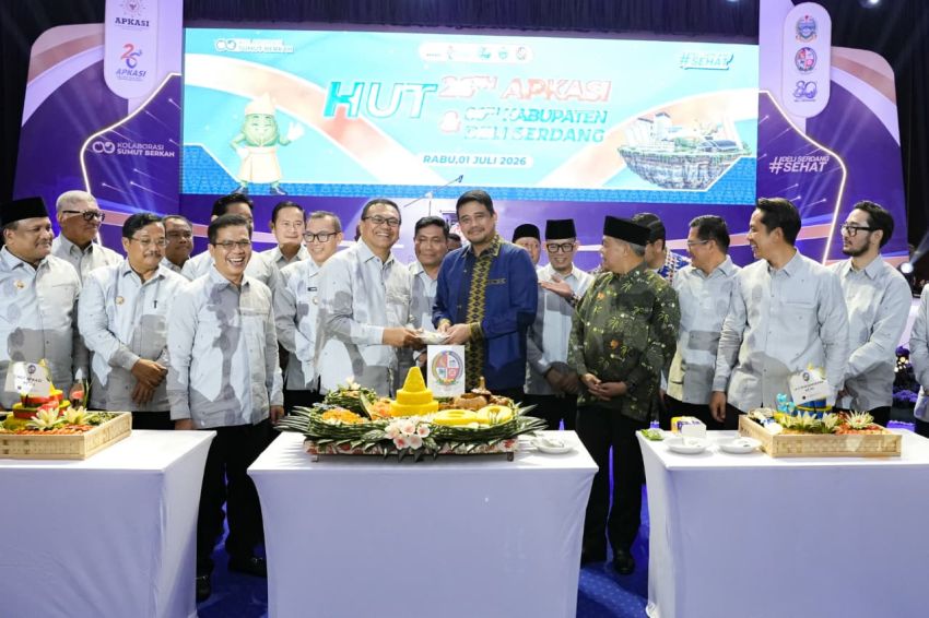 Deliserdang Tunjukkan Kapasitas Daerah Maju, Welcome Dinner Hut ke-26 APKASI Meriah