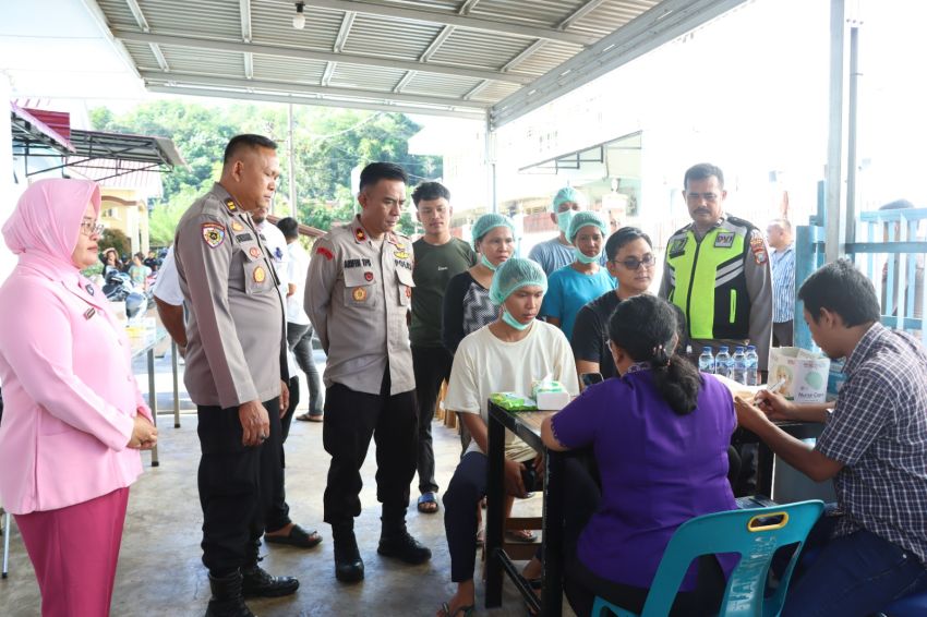 Seluruh Peserta Tes Urine Berkala di SPPG Yayasan Kemala Bhayangkari Cabang Sibolga Negatif