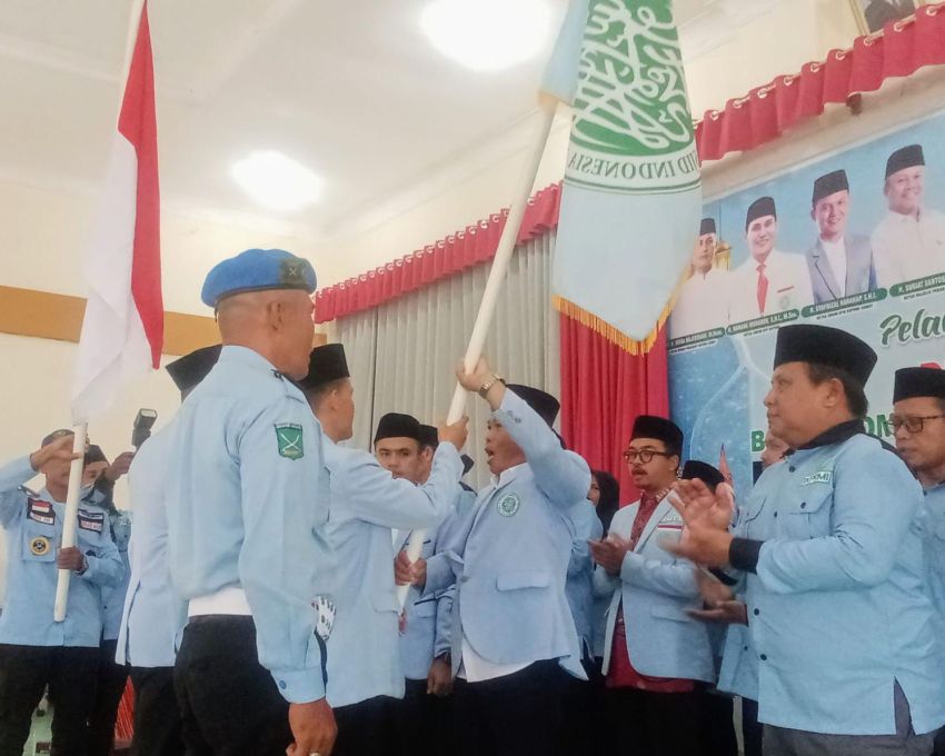 Wardiono Jabat Ketua, Pengurus BKPRMI Simalungun Dilantik