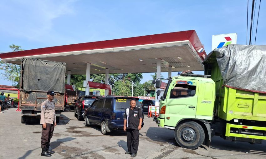 Polres Pematangsiantar Perketat Pengamanan Distribusi BBM, Pastikan Pasokan di SPBU Aman