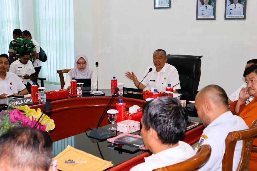 Jaga Stabilitas Ekonomi, Sekdako Tebingtinggi Intruksikan Percepat Realisasi Belanja Daerah