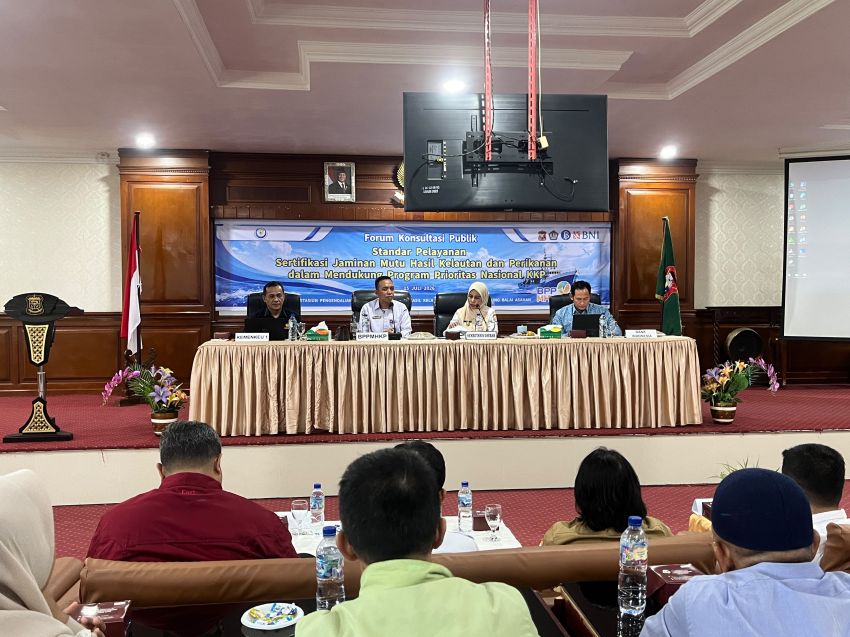 Pemko Tanjungbalai Siap Berkolaborasi Bersama BPPMHKP Tanjungbalai Asahan