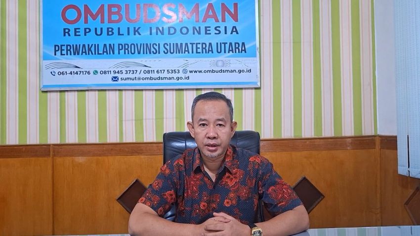 Laporan Masyarakat ke Ombudsman Sumut Meningkat 118,60 Persen