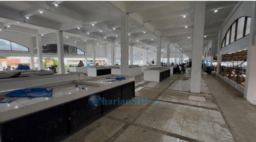 Pasar Gambir Tebingtinggi Kumuh, Kios Usai Renovasi Masih Kosong
