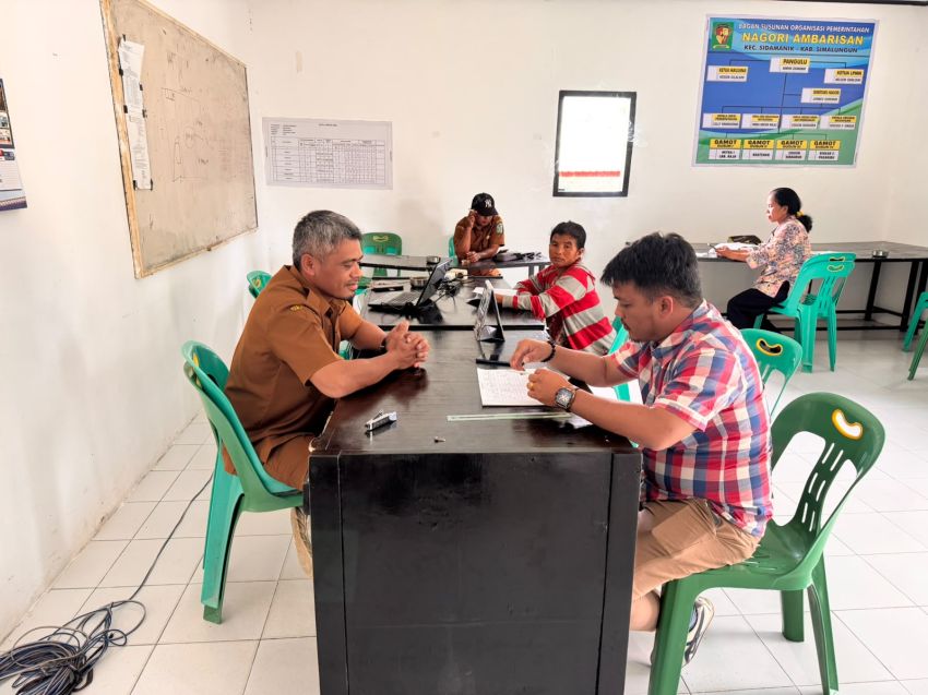 Realisasi Dana Desa 2025 Nagori Ambarisan Dipertanyakan, Pangulu Enggan Beri Penjelasan