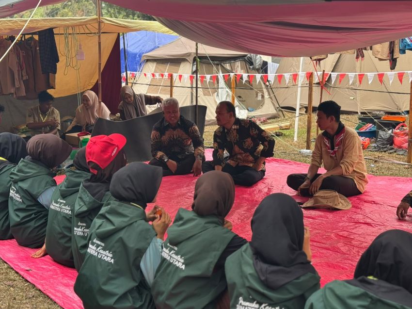 Wali Kota Beri Motivasi Kontingen Jamnas XII Tanjungbalai di Cibubur