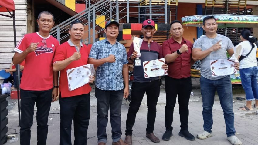 Meriahkan HUT ke-81 RI, Pasar Yaahowu Gunungsitoli Gelar Turnamen Domino