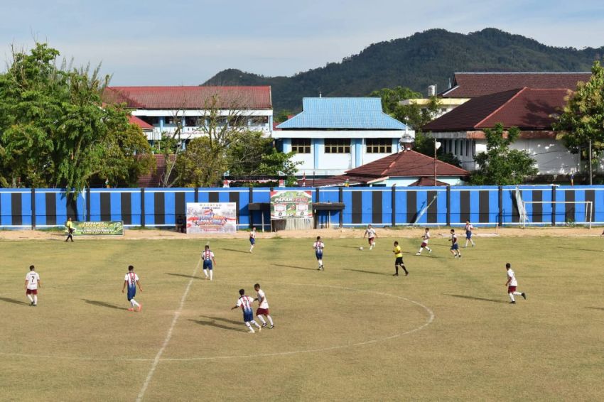 Turnamen Sepak Bola Gebyar Kemerdekaan Berakhir, Tim KPw Bank Indonesia Juara I