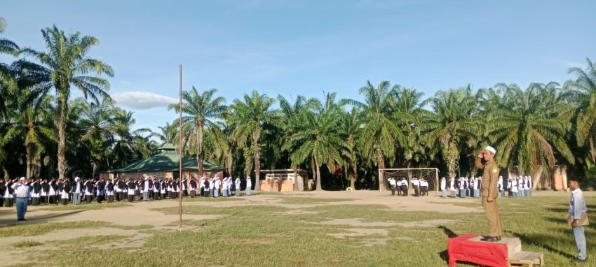 Kunjungi Ponpes Dinul Khoiriyah, Camat Aek Nabara Barumun Tekankan Pembangunan SDM