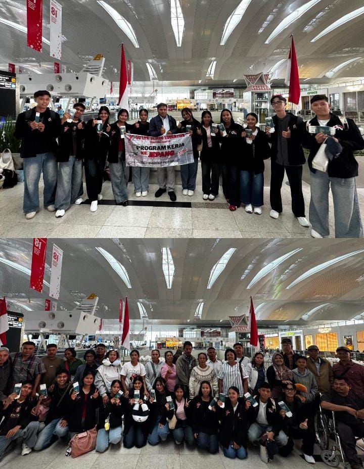 SO LPK Seikou Education Pematangsiantar Berangkatkan 11 Peserta Magang ke Jepang