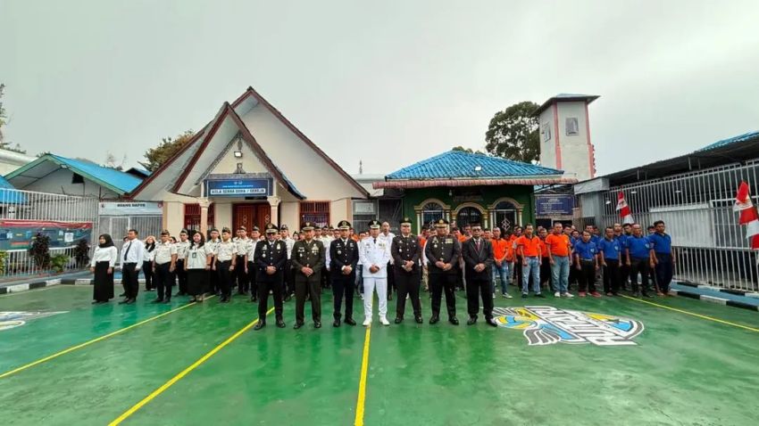 57 Narapidana dan Anak Binaan Rutan Tarutung Peroleh Remisi di HUT ke-81 RI