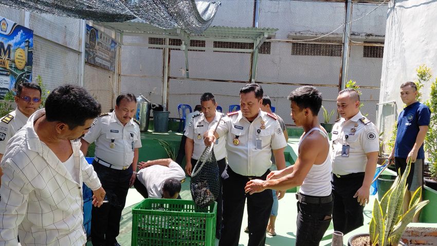 Lapas Pancurbatu Panen Lele, Bekali Warga Binaan Keterampilan Kemandirian