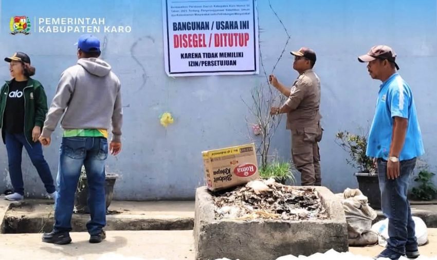 Cemari Jalan, Gudang Cuci Wortel di Lingga Disegel