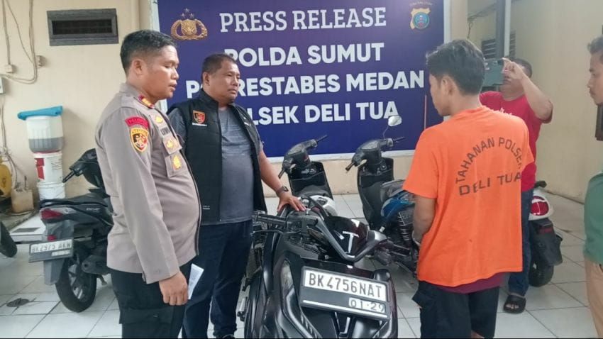 Polsek Delitua Tembak Spesialis Curanmor