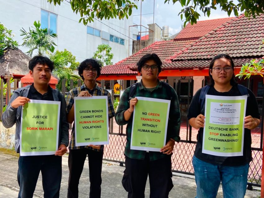 WALHI Sumut dan Katalogi Surati Konsulat Kehormatan Jerman, Soroti Peran Bank Asal Jerman dalam Obligasi Hijau PT SMGP