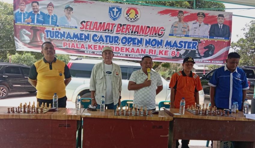 Wabup Jamri Apresiasi GAMKI Pangkatan Gelar Turnamen Catur Piala Kemerdekaan