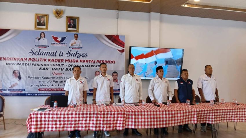Perindo Batubara Gelar Pendidikan Politik, Genjot Kader Muda Hadapi Pemilu 2029