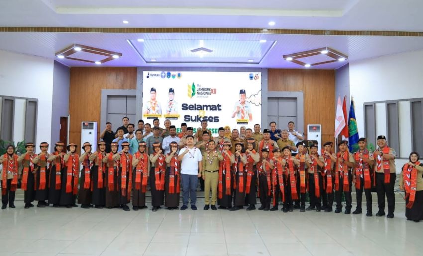 Bupati Labura Lepas 31 Peserta Ikut Jamnas 2026 di Buperta Cibubur Jakarta