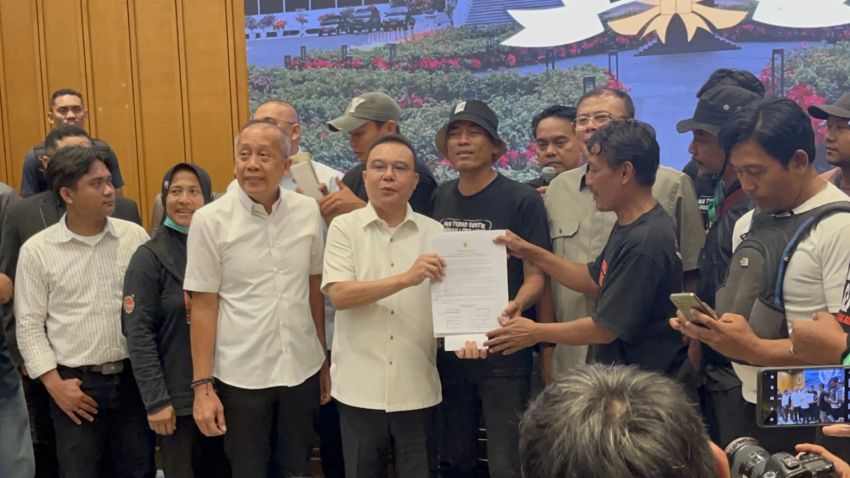 Aksi di DPR Sempat Memanas, Pimpinan DPR Teken Komitmen Sahkan RUU Perampasan Aset