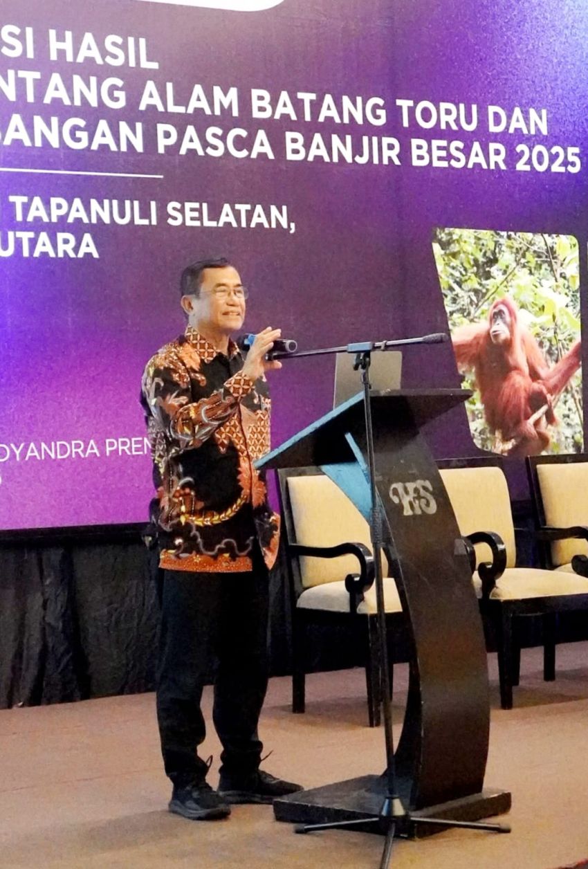 Pascabanjir Batang Toru, Prof Jatna Dorong Pembangunan Kawasan Pegunungan Berbasis Sains