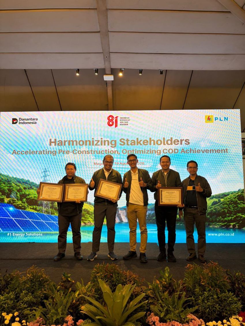 PLN UIP SBU Raih Empat Penghargaan Kinerja Terbaik Semester I 2026