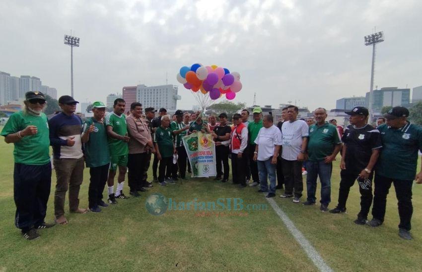 Nostalgia Stadion Kebun Bunga: Mantan PSMS Gelar Turnamen All Star Piala Wali Kota Medan
