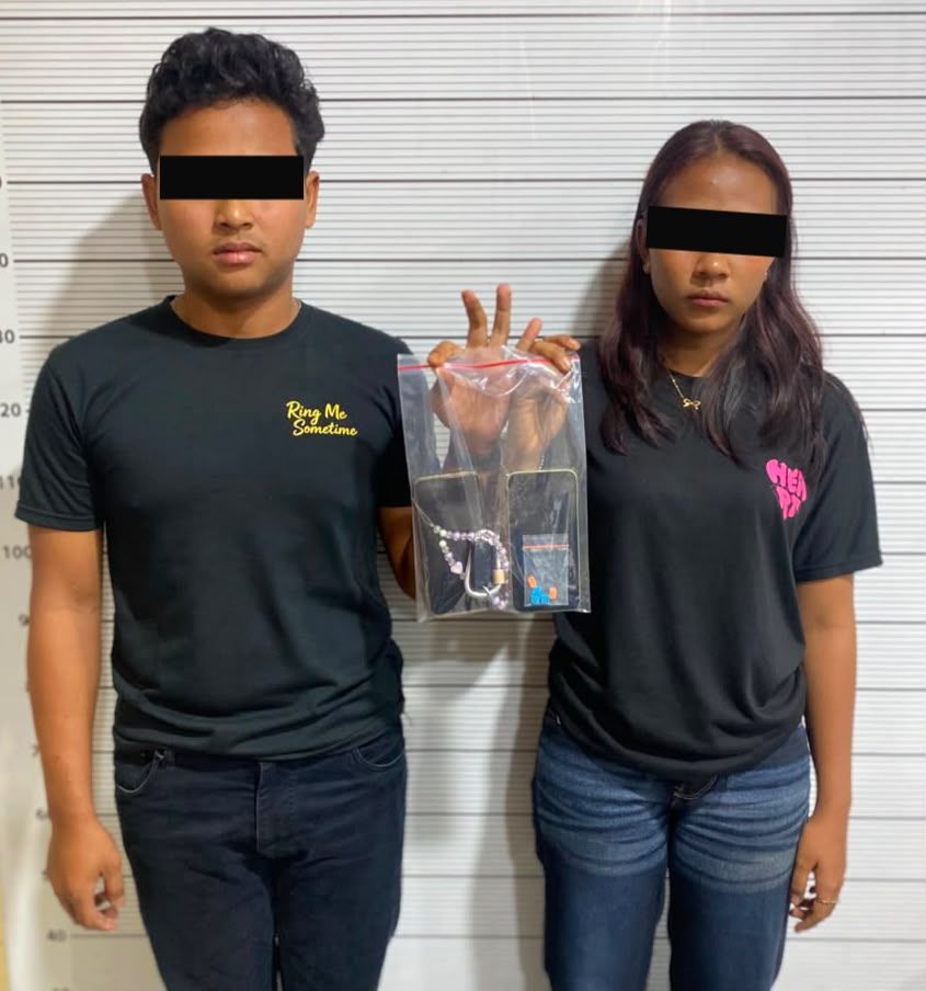 Edarkan Ekstasi, Dua Muda-Mudi Diringkus Polrestabes Medan