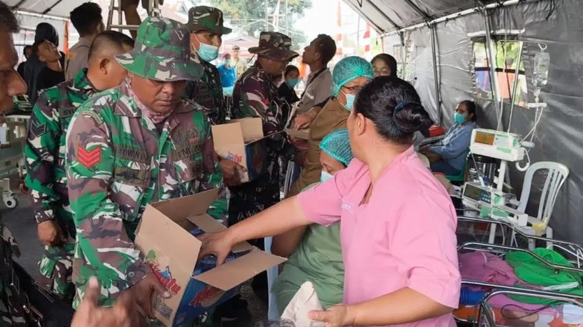 1.267 Personel TNI Dikerahkan Tangani Dampak Gempa NTT