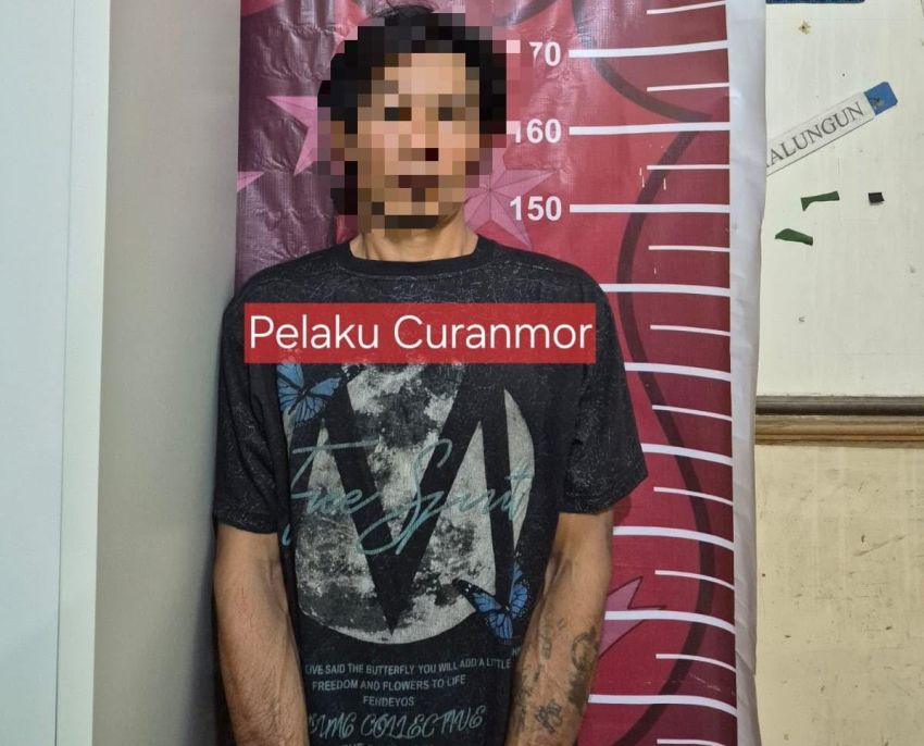 Terduga Pelaku Curanmor di Tebingtinggi Diringkus Polisi