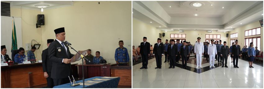 Bupati Toba Lantik 39 Pejabat, Tekankan Integritas dan Pelayanan Publik