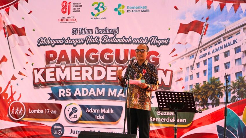 HUT ke-33, RS Adam Malik Perkuat Komitmen Tingkatkan Mutu Pelayanan Kesehatan