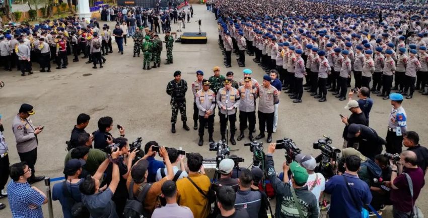 Personel TNI Disiagakan di Mall Kelapa Gading, Polisi Kerahkan 9.000 Personel