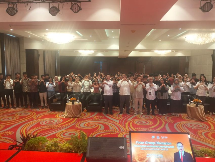 BPS dan Komisi X DPR RI Sosialisasikan Pentingnya Sensus Ekonomi 2026 kepada Mahasiswa