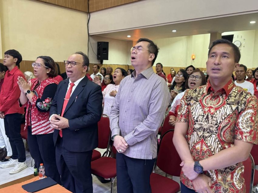 Malam Pujian HUT ke-81 RI di Blitar, Derman Nababan: Kemerdekaan Berintegritas Adalah Kasih