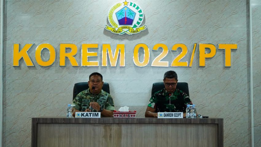 Tim Audit Itjen TNI Laksanakan Audit Ketaatan dan Kinerja di Korem 022/Pantai Timur