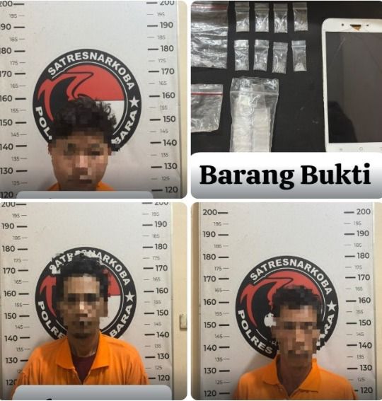 Polres Batubara Ungkap Kasus Peredaran Narkotika, Tiga Orang Diamankan