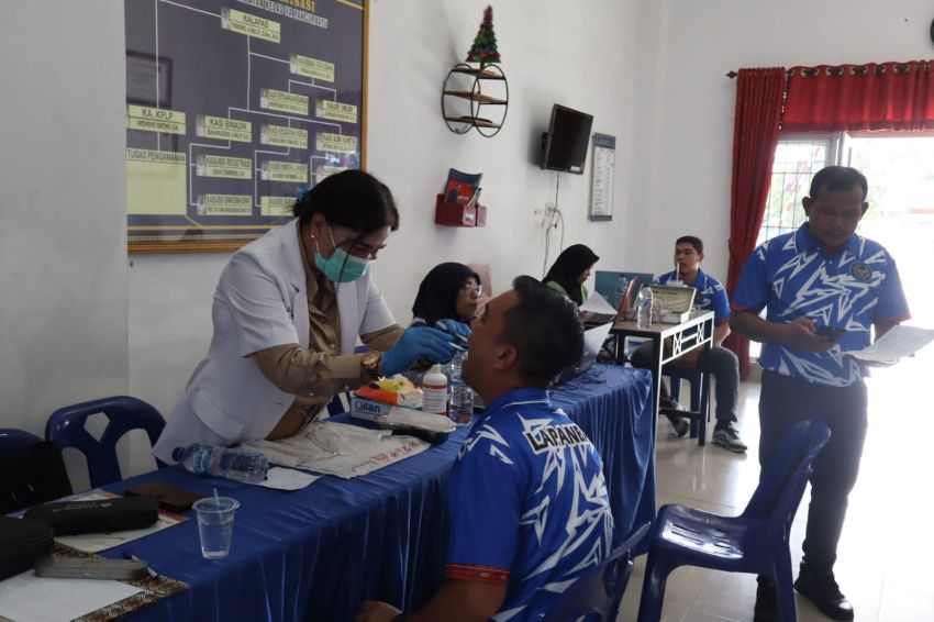 Lapas Pancurbatu Semarakkan HUT ke-81 RI dengan Pekan Olahraga dan Bakti Sosial
