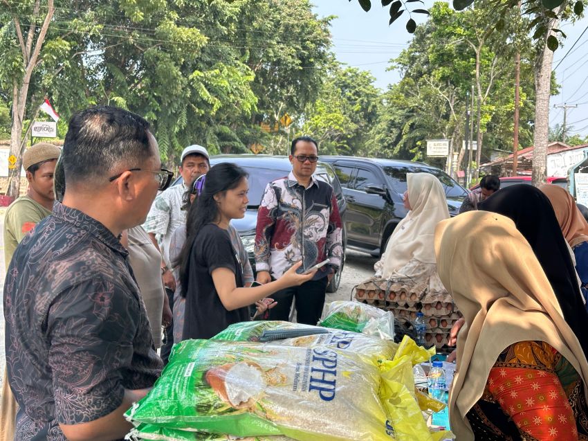 Wakil Wali Kota Tanjungbalai Tinjau Gerakan Pangan Murah